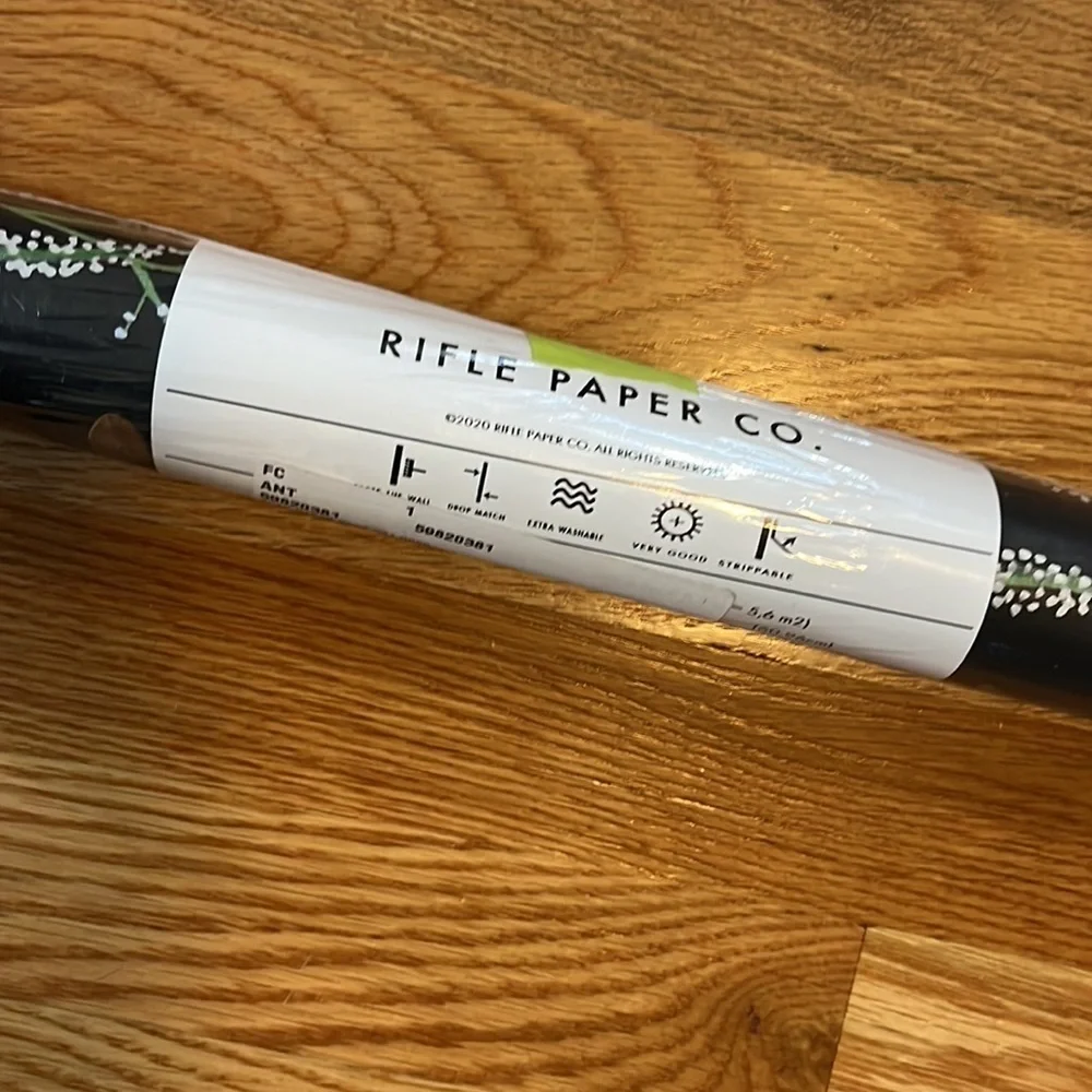 Anthropologie Rifle Paper Co Juniper Forest Wall Paper NWT